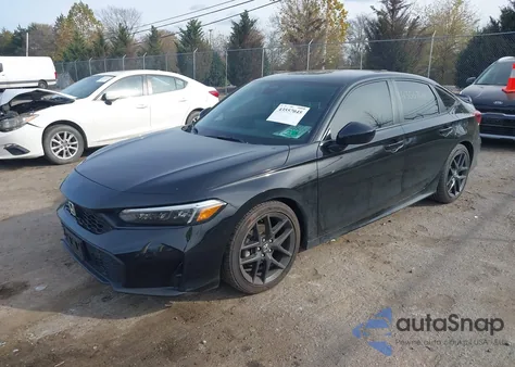 2025 Honda Civic Sport from USA, damaged, VIN 2HGFE2F55SH502545